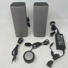 READ DESCRIPTION - Bose Companion 20 Multimedia Speaker System Silver TESTED
