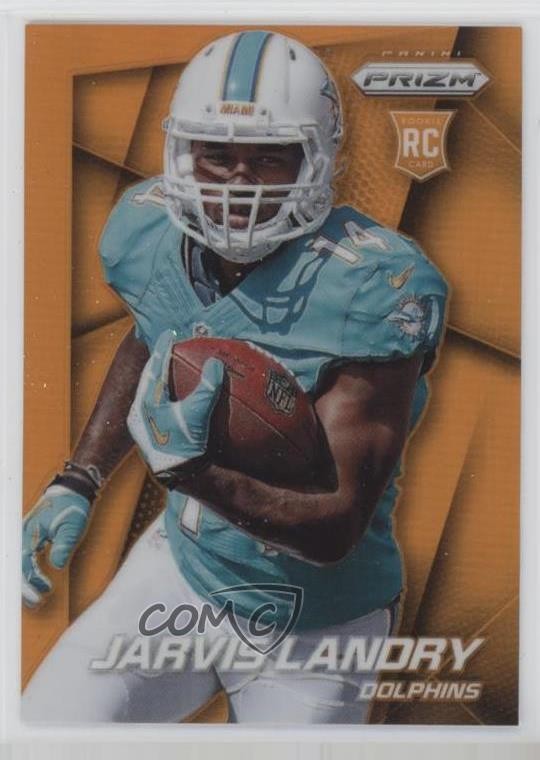 2014 Panini Prizm Orange Prizm Jarvis Landry #295 Rookie RC