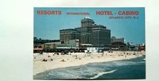 Vintage Resorts International Hotel Casino Atlantic City NJ Postcard