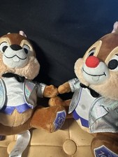 Chip n Dale Disney 100 Years of Wonder Plush Stuffed Animal Silver Tuxedos
