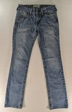 Ariat REAL Denim Women's Jeans Size 29R Blue Denim Embroidered Western Rodeo