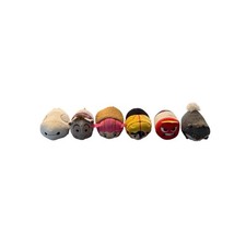 Disney Tsum Tsum Plush Mixed Lot of 6 Mini Collectible plush Characters