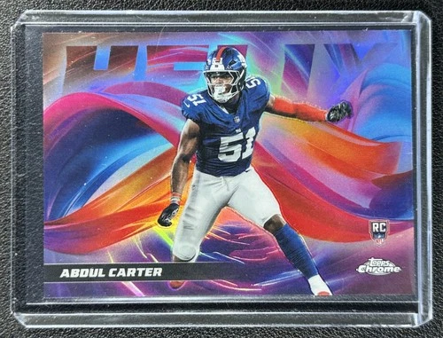 2025 Topps Chrome Abdul Carter Base (RAW)