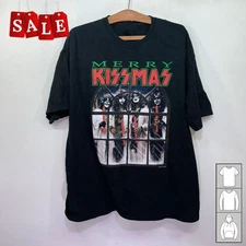 New Vintage Kiss Merry Kissmas 2000 Christmas Gift Unisex S-5XL Shirt DO485