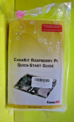 Cana Raspberry Pi 3 Model B+ Premium Case Power Supply Pi Switch Sealed New
