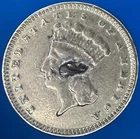 Photo of a 1888-P Gold Dollar from an eBay listing that sold on May 31, 2026