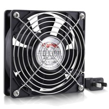 Small 120mm AC Axial Exhaust Fan 110V 120V Dual Ball
