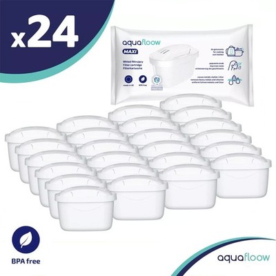 24x Filterkartuschen ersetzen BRITA Maxtra+ Britta, Wasserfilter Kartuschen