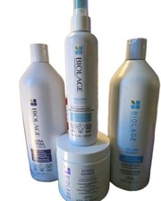 Biolage Shampoo and Conditioner 33.8 with Balm and Spray