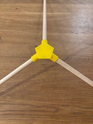 Dodekaeder Verbinder GELB Heilige Geometrie | Äther Element