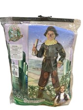 Wizard of oz Kids Small Scarecrow Costume Halloween Cosplay Outfit