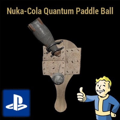  Nuka-Quantum Paddle Ball - FALLOUT 76 RARE LEGACY DEV ROOM PS4/PS5
