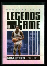 2020-21 Hoops #58 Bernard King Legends of the Game Silver #/199