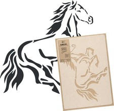 Reusable painting stencil // HORSES