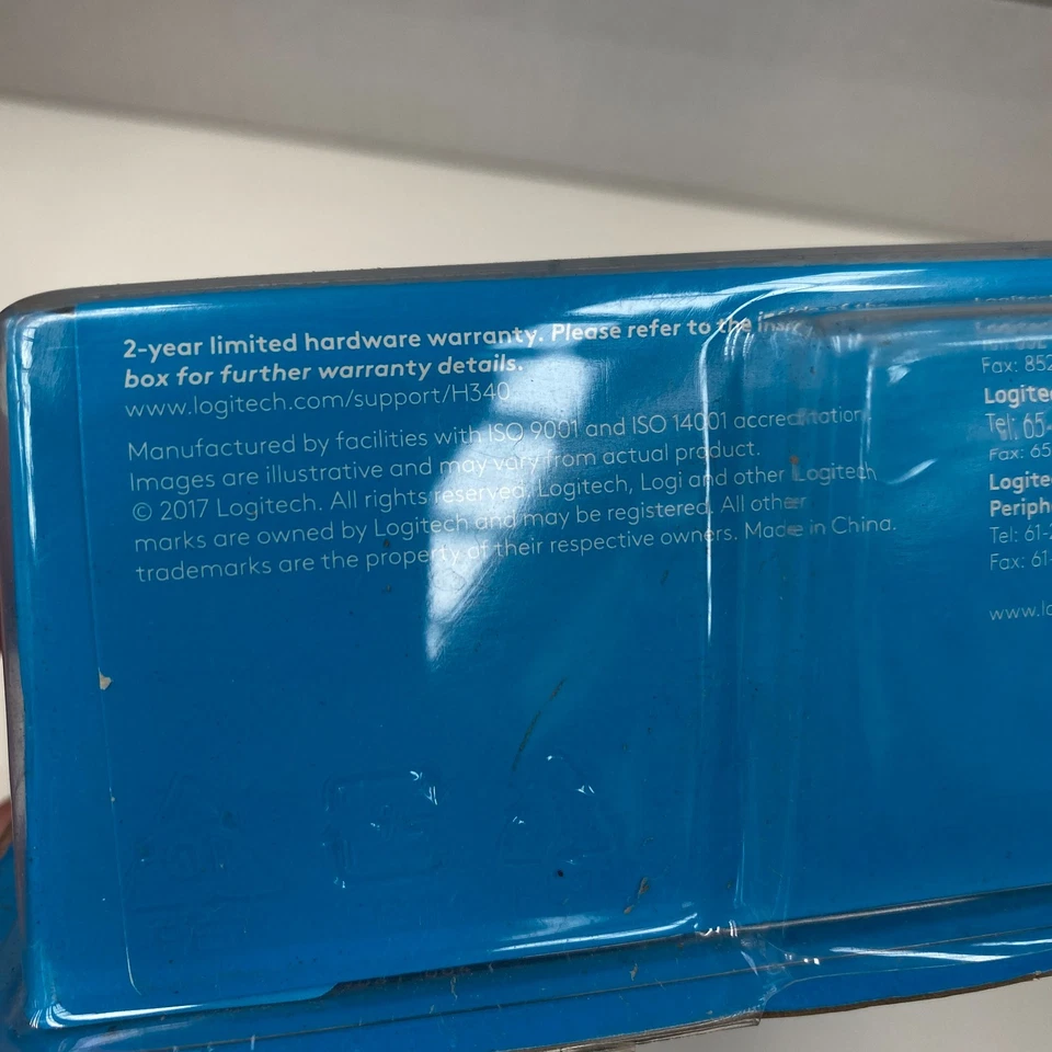 Logitech H340 Stereo Wired Over Ear Headphones Noise-Cancelling Mic New Sealed - Image 4 of 4