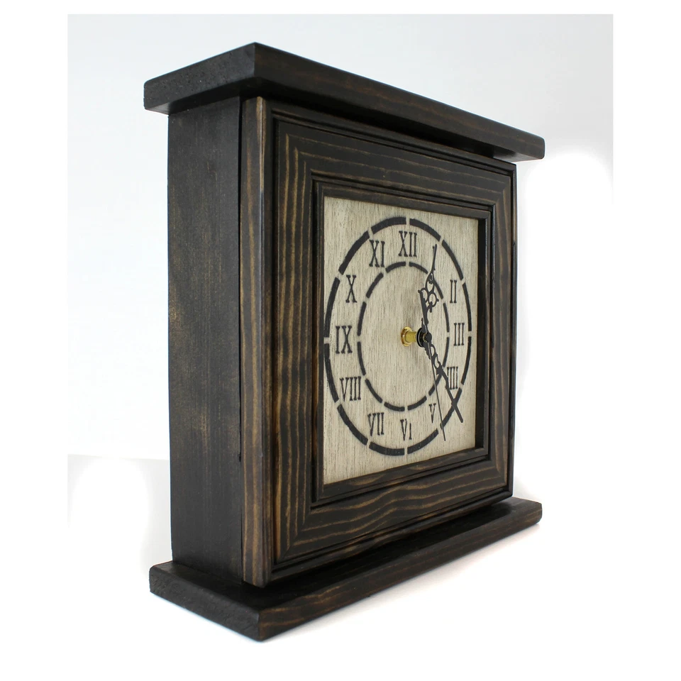 American Furniture Classics Model Mantel Clock in Dark Brown - Image 3 of 3