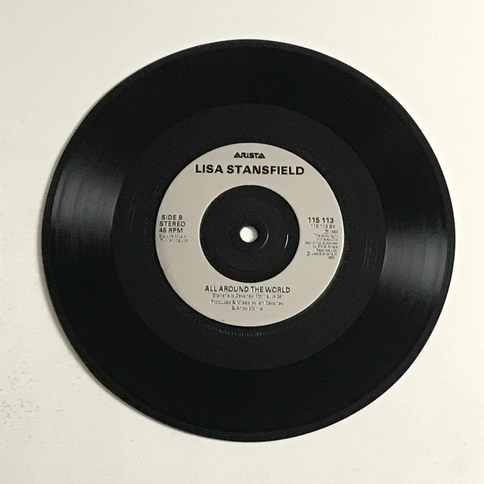 Lisa Stansfield - Time To Make You Mine 7" Vinyl Record A1/B1 - 115 113 - Image 4 of 4