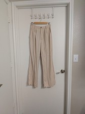 Reformation Mason Pants Size 6 In Sugar