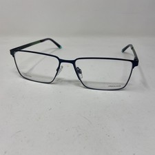 Jaguar Eyewear Mod 33634 3100 57-16-145 NAVY BLUE FLEX HINGE EYEGLASSES  Z08