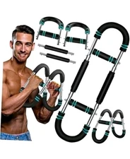 Ultimate Twister Arm Trainer, 66-110lbs Adjustable Chest Expander, Forearm 