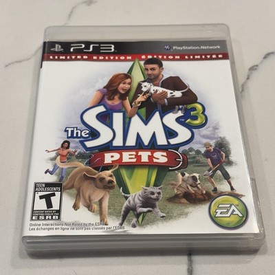 The Sims 3: PETS Limited Edition (PS3, 2011) MINT Disc Complete CIB FREE SHIP