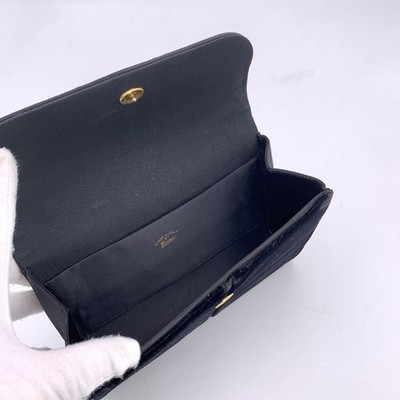 Authentic Gucci Vintage Black Velvet GG Logo Evening Bag Clutch | eBay
