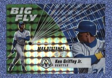 Ken Griffey Jr. 2021 Mosaic Baseball - Big Fly Green #BF5  - Seattle Mariners