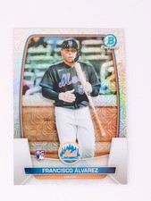 FRANCISCO ALVAREZ 2023 Topps Bowman Chrome Baseball Mojo Refractor RC #49