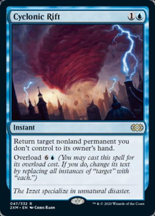Cyclonic Rift -Foil Near Mint MTG Double Masters