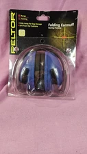 Peltor Folding Earmuff Hearing Protector Range Hunting 23 NRR Sealed Ear Cushion