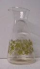 VINTAGE Pyrex Crazy Daisy Spring Blossom Green Juice Carafe Pitcher