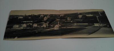 Etretat Le Grand Val France Carte Lettre Fold Out Panorama Postcard Unposted