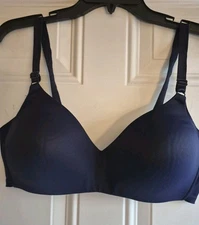 WARNERS Bra - 36C - Lightly Lined Cup, Wireless, Adj. Straps, Hook/Eye Close
