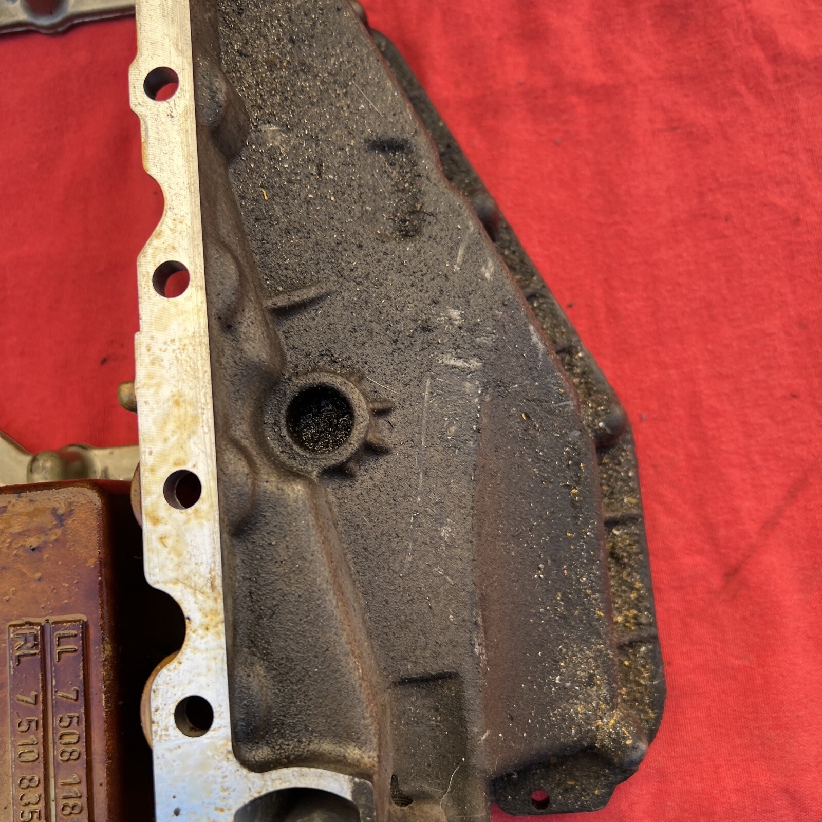 20022003 BMW 745i E65 OEM Upper Engine Oil Pan, Used B* eBay