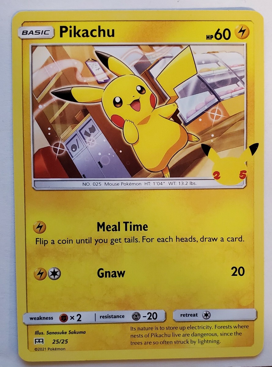 McDonald’s Exclusive Pokémon Promo Card Pikachu 006/015 Ultra Rare Holo Limited Promo 2023