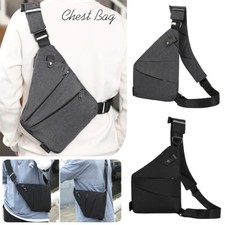 Waterproof Shoulder Bag Personal Anti Theft Pockets Portable Chest Travel Bag