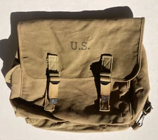 WW2 US Army Military M1936 Musette Shoulder Dispatch Bag Field Gear Equipment