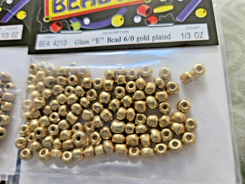 Large Lot Jewelry Making Supplies Goldtone Beads Findings Storage Boxes 4+ lbs - Picture 2 of 9