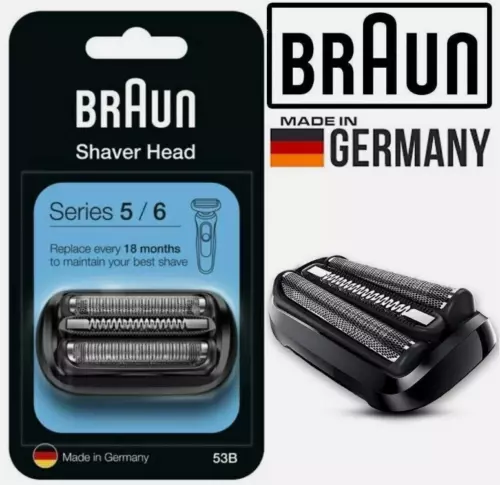 Braun 53B Original-Ersatzset (Folie & Cutter) für Serie 5/6 Neu - Bild 2 von 12