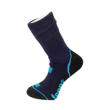 Feeet® Coolmax Hiker Socks - Men's US L/XL- Navy-Black-Turquoise