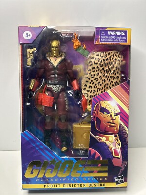 GI Joe Classified Series Profit Director Destro 6'' Action Figure By Hasbro ~ NIB