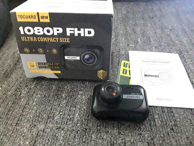 TOGuard CE18 1080P FHD Ultra Compact Size Dash Camera NIB