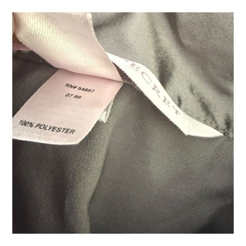 Victoria's Secret Satin Pyjama Oberteil Damen Gr. S Langarm Lounge Knopfleiste - Bild 7 von 12