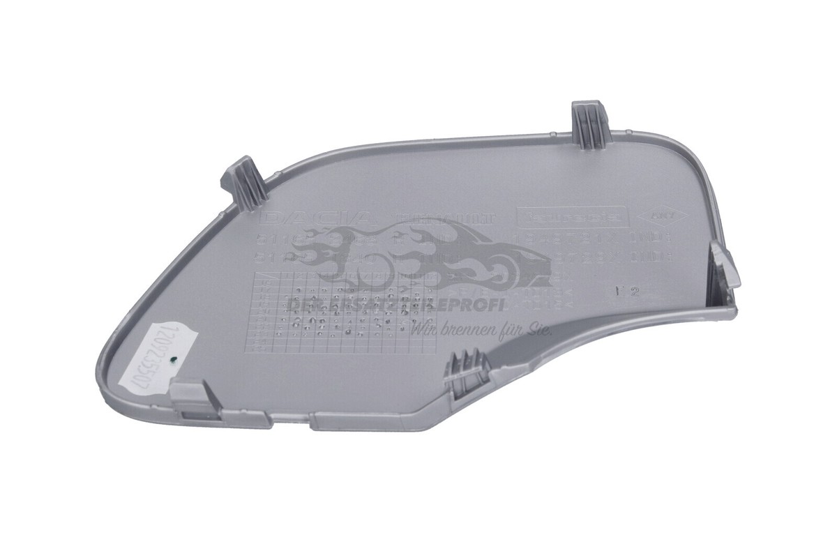 Abschlepphaken Abdeckkappe Grau Für Dacia Duster SUV 2018-2023