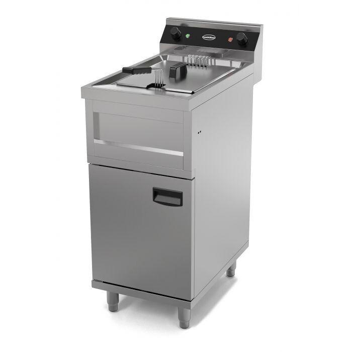GASTRO ELEKTRO TISCHFRITEUSE 1X12L 9KW FRITTEUSE FÜR GASTRONOMIE 400V