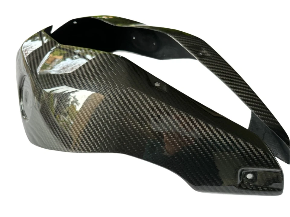 BMW R1200GS 2008-2012 100 % fibra de carbono tanque paneles laterales Foto 2 de 2