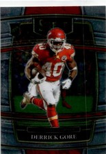 2021 Panini Select #84 Derrick Gore Rookie Kansas City Chiefs