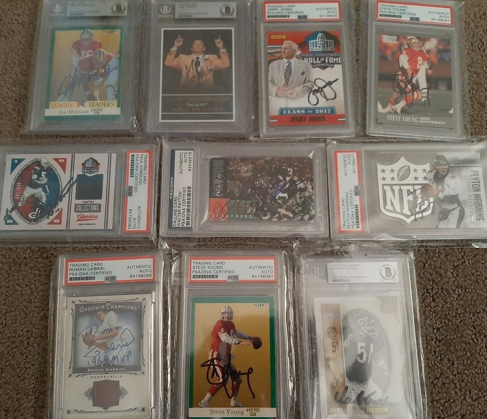 NFL ФУТБОЛ HOT PACK 1 AUTO, 10 НОВИЧКОВ RCS ГАРАНТИРОВАНО 🔥 БЕЗ SAGE/LEAF AUTOS - Изображение 2 из 4