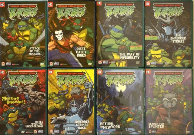 Teenage Mutant Ninja Turtles Season 4 5 DVD Set | eBay