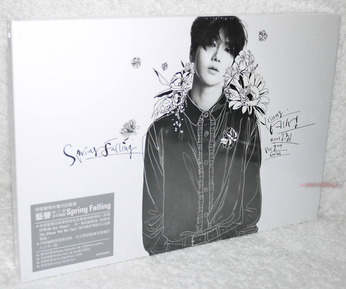 yesung イェソン　spring falling　super junior SUPER JUNIOR YESUNG official photo card - Spring Falling